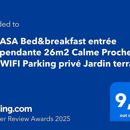 La Casa Bed&Breakfast Entree Independante 26M2 Calme Proche De Tout Wifi Parking Prive Jardin Terrasse Urrugne Exteriér fotografie